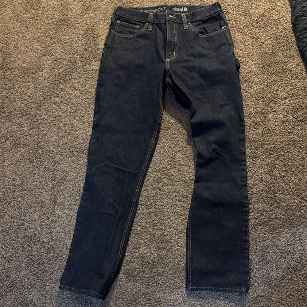 Carhartt Navy Work Pants